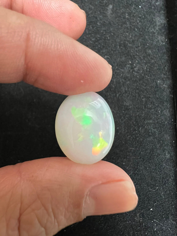 Ethiopian Opal Cabochon 19.36 X 15.30MM Size Height 9.00 MM • Weight 11.38 Cts • AAA Quality • Opal Cabochon • Natural Ethiopian Opal Cabs