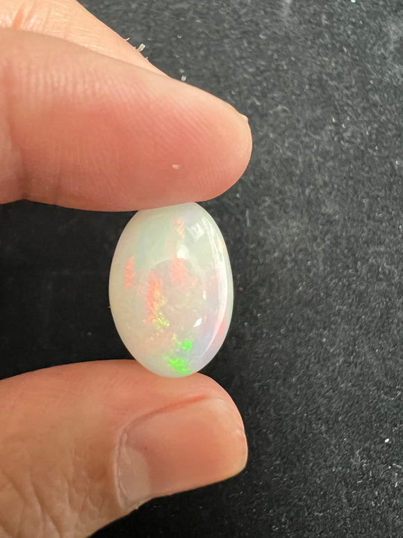 Ethiopian Opal Cabochon 18.70 X 13.00 MM Size Height 10.30 MM • Weight 10.79 Cts • AAA Quality • Opal Cabochon • Natural Ethiopian Opal Cabs