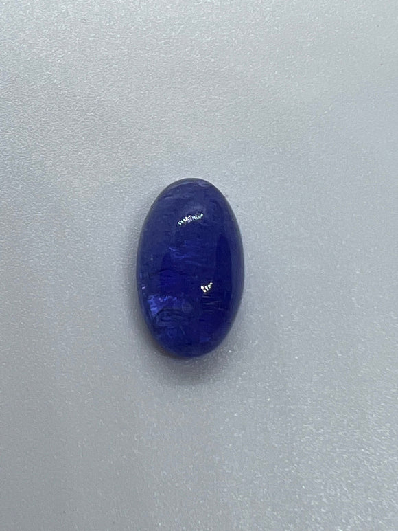 Tanzanite Oval 9X16MM  Cabochon - AAAA Quality Natural Tanzanite Cabs-Tanzanite Loose Stone, pack of 1 pc