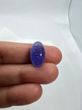 Tanzanite Oval 9X16MM  Cabochon - AAAA Quality Natural Tanzanite Cabs-Tanzanite Loose Stone, pack of 1 pc