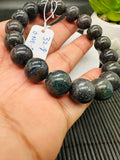 Black Opal Bracelet• 12 mm Size • Code A5•  Natural Opal Round Bracelet •7.5” Length • AAA Quality