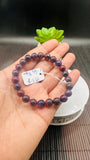 Sugulite Bracelet 8 mm Size • Code S10 • AAA Quality • Sugulite Roundel Bracelet 7.5 Inch Length • Natural Sugulite - Purple Color