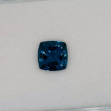 London Blue Topaz Faceted Cushion 9 mm - Pack of 1 Piece - AAA Quality - Loose gemstone - London Blue topaz Cut