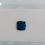 London Blue Topaz Faceted Cushion 9 mm - Pack of 1 Piece - AAA Quality - Loose gemstone - London Blue topaz Cut