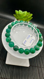 Emerald Round Bracelet - 9 mm Size - Code #A5   - Natural Emerald Bracelet - Length 7.5 Inch
