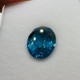 London Blue Topaz Faceted Oval 10x14 mm - Pack of 1 Piece - AAA Quality - Loose gemstone - London Blue topaz Cut