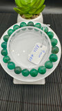 Emerald Round Bracelet - 9 mm Size - Code #A5   - Natural Emerald Bracelet - Length 7.5 Inch